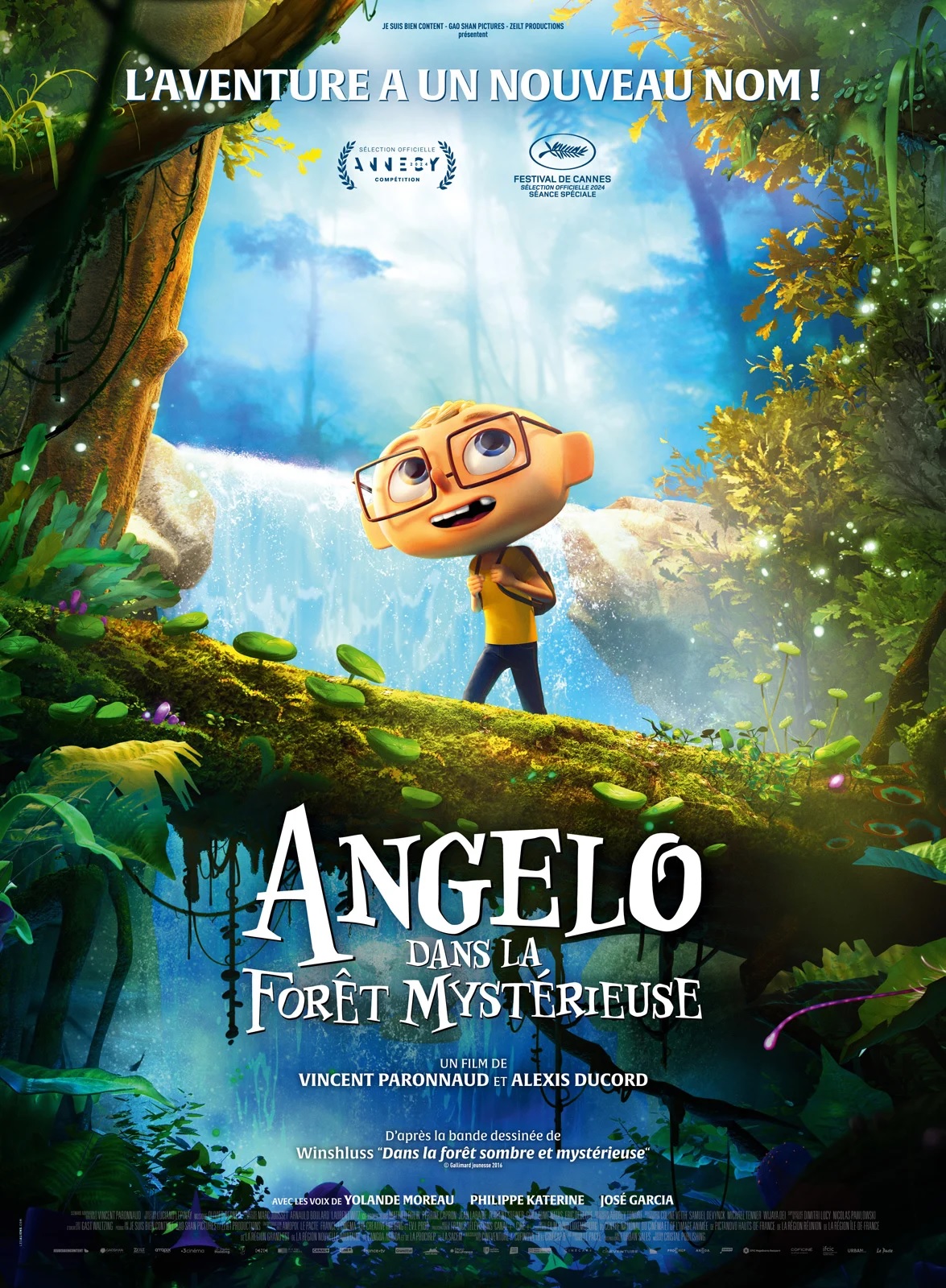 angelo dans la forêt